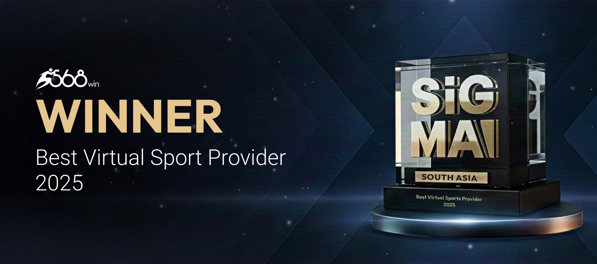 568Win wins best virtual sports provider SiGMA South Asia 2025
