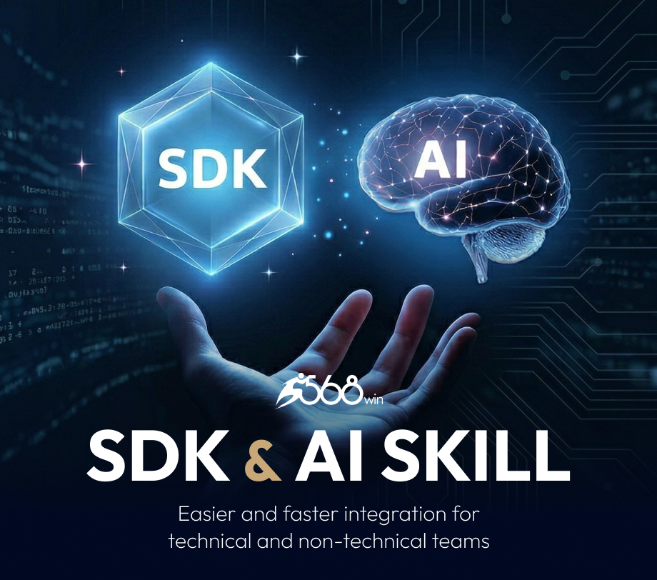 568Win เปิดตัว SDK สำหรับการเชื่อมต่อ API และ AI Skill