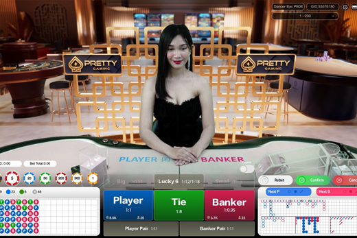 Yeebet Gaming baccarat